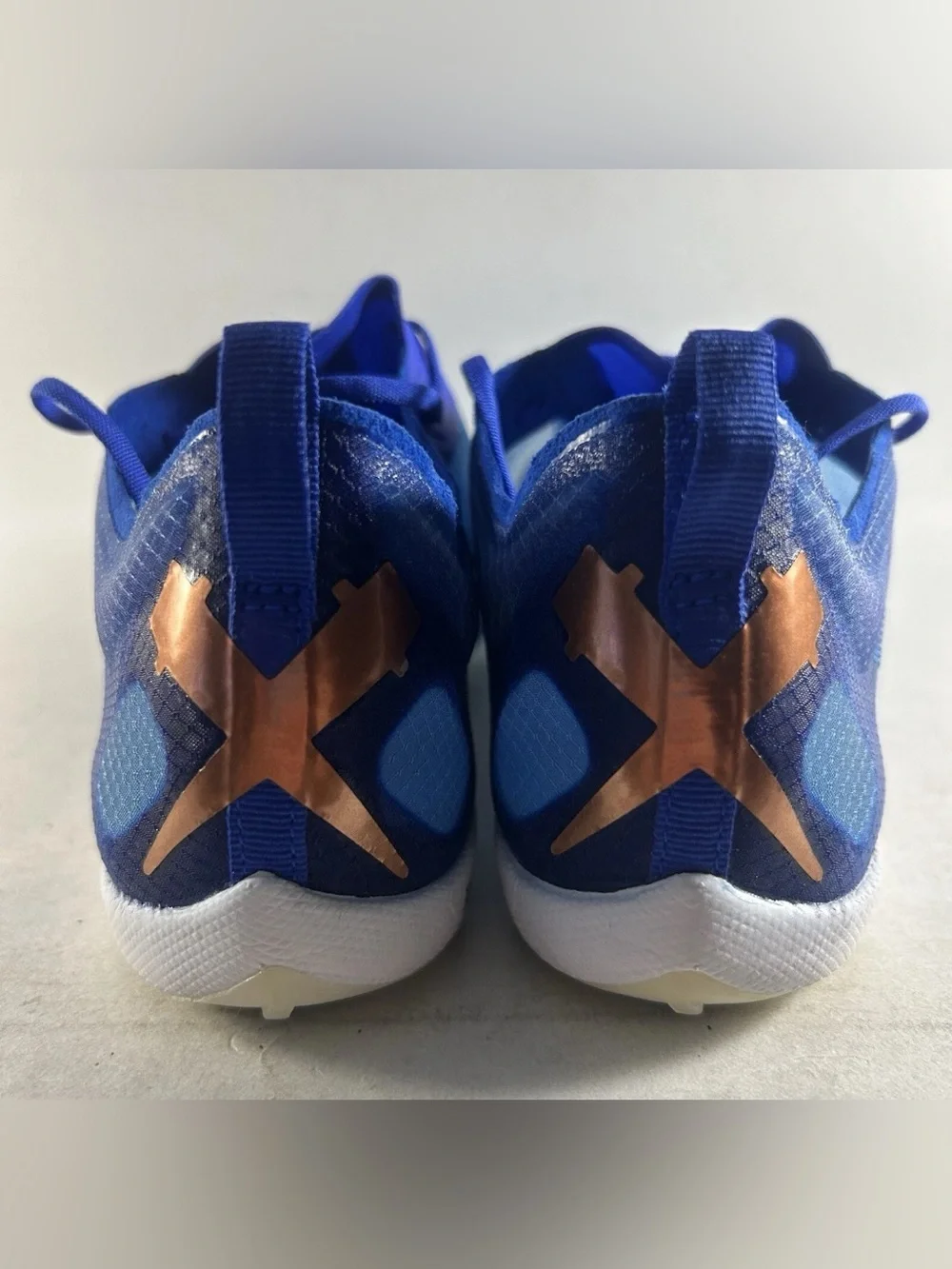 Nike Zoom Victory XC 5 Running Shoes Spikes Blue Mens Size 11 AJ0847-401